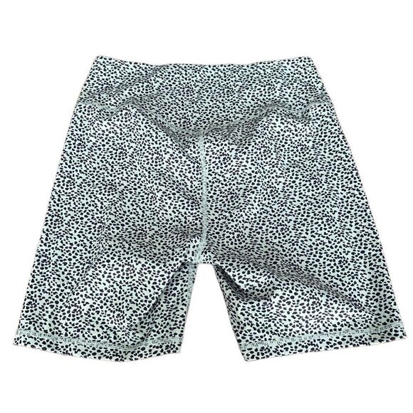 Bike Shorts Green Black Large Animal Print - Picture 2 of 4